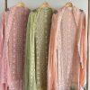 IMG_0703 Festive Chikankari 3-Piece Unstitched Suit Set