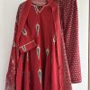 RED CHURIDHAR